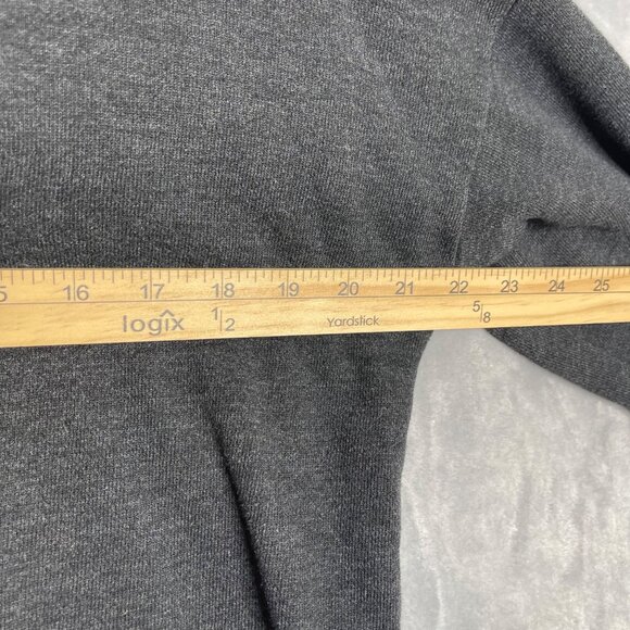 Aerie Hoodie Charcoal‎ Black Womens XS Oversized Relaxed Lounge Boho AE - Picture 6 of 8